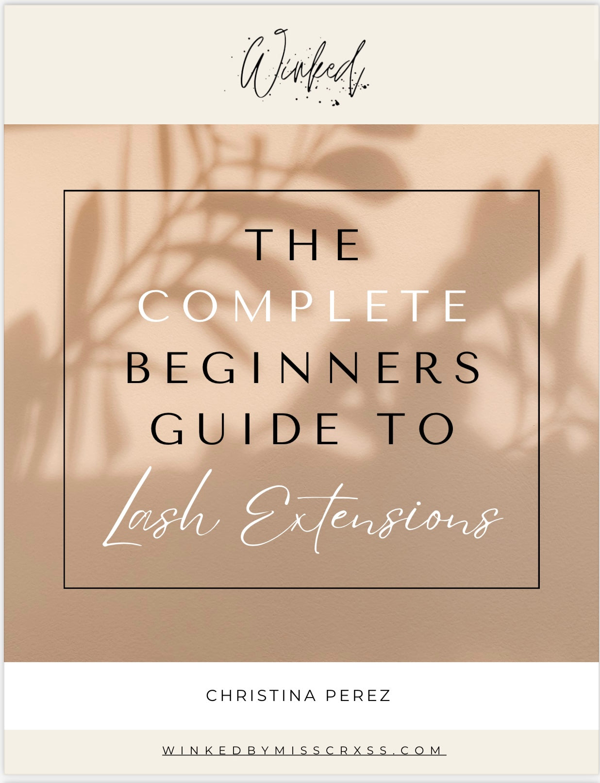 The Beginners Guide to Lash Extensions-Digital